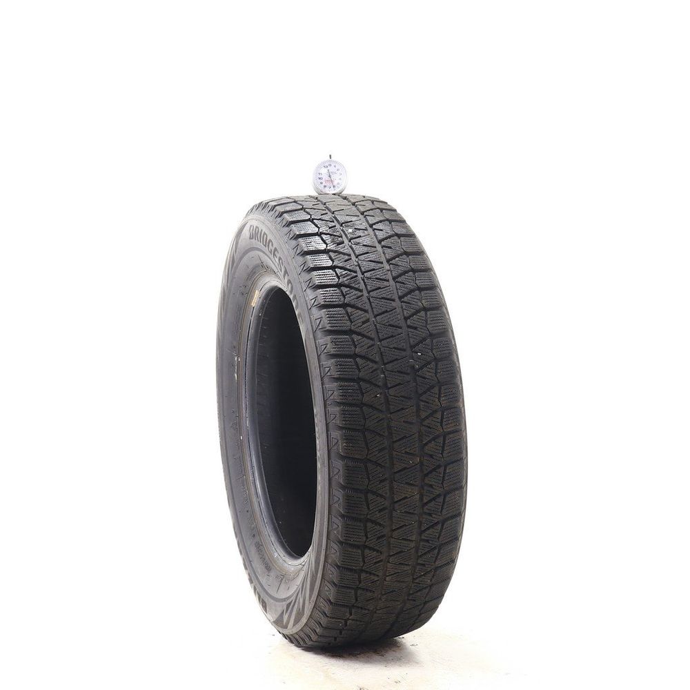 Set of (2) Used 195/65R15 Bridgestone Blizzak WS80 91H - 6-7.5/32 - Image 1