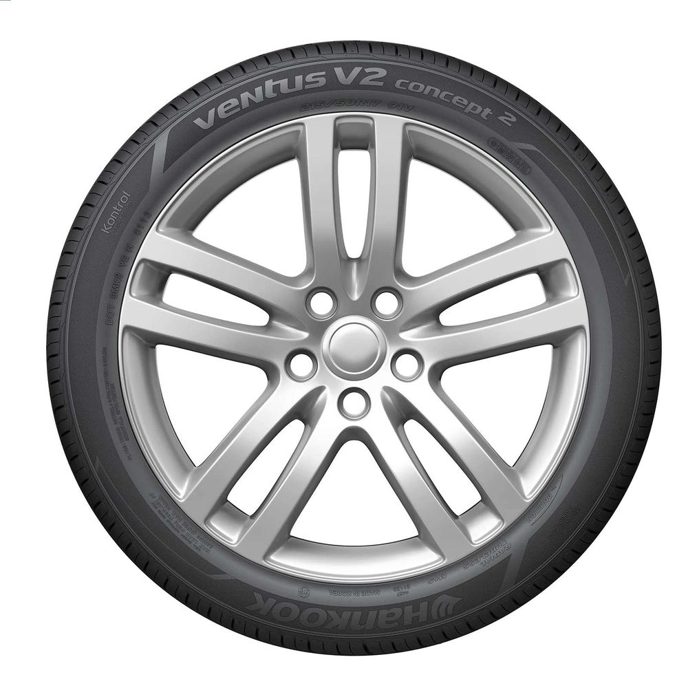 Set of (4) New 215/45R17 Hankook Ventus V2 Concept2 H457 91V - Image 2