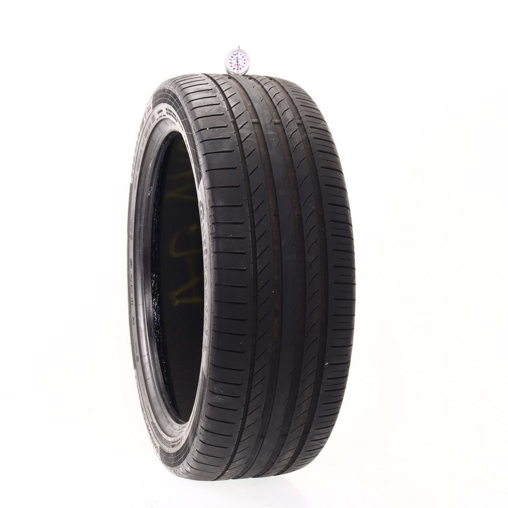 Used 255/45R22 Continental ContiSportContact 5 Seal+Silent 107Y - 6.5/32 - Image 1