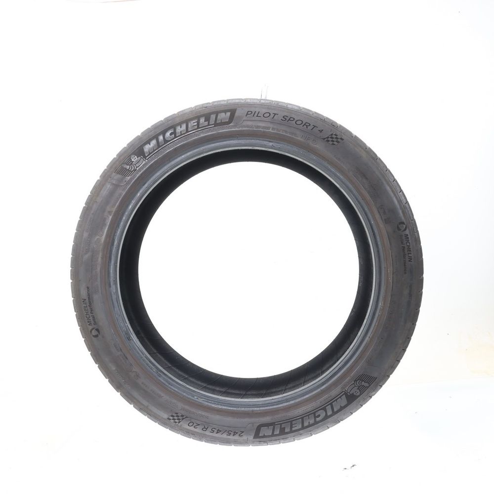 Used 245/45R20 Michelin Pilot Sport 4 NFO 103Y - 7.5/32 - Image 3