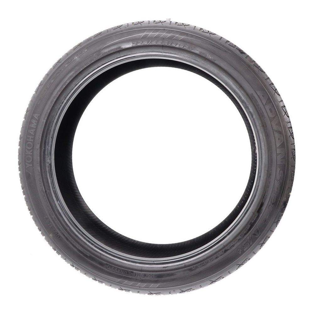 Set of (2) Used 225/45R19 Yokohama Advan Sport A/S Plus 96Y - 7.5-8.5/32 - Image 3