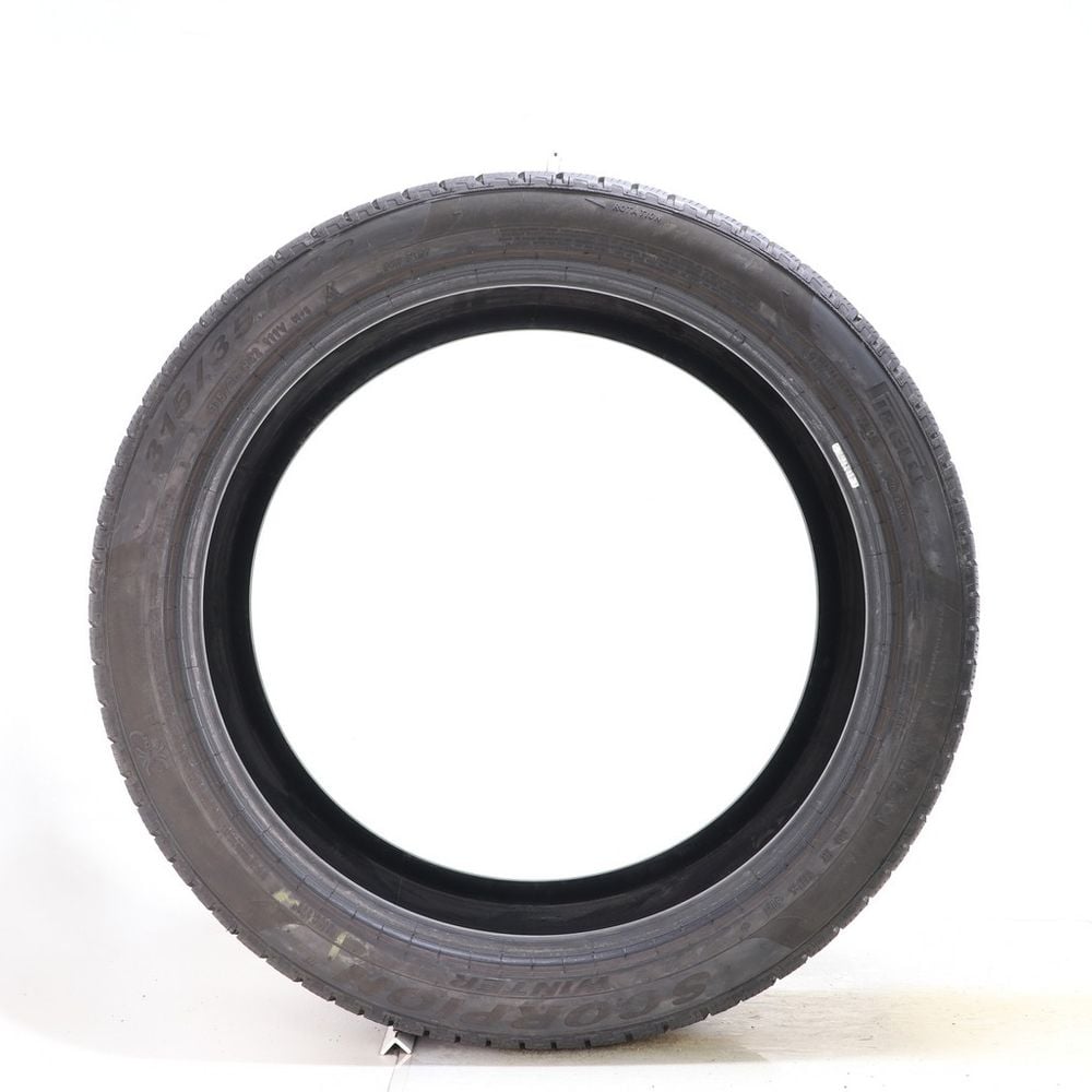 Set of (4) Used 315/35R22 Pirelli Scorpion Winter Run Flat 111V - 6.5-7/32 - Image 6