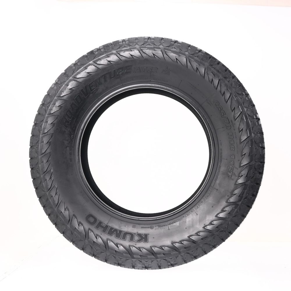 Set of (4) New 265/70R18 Kumho Road Venture AT52 116T - Image 3
