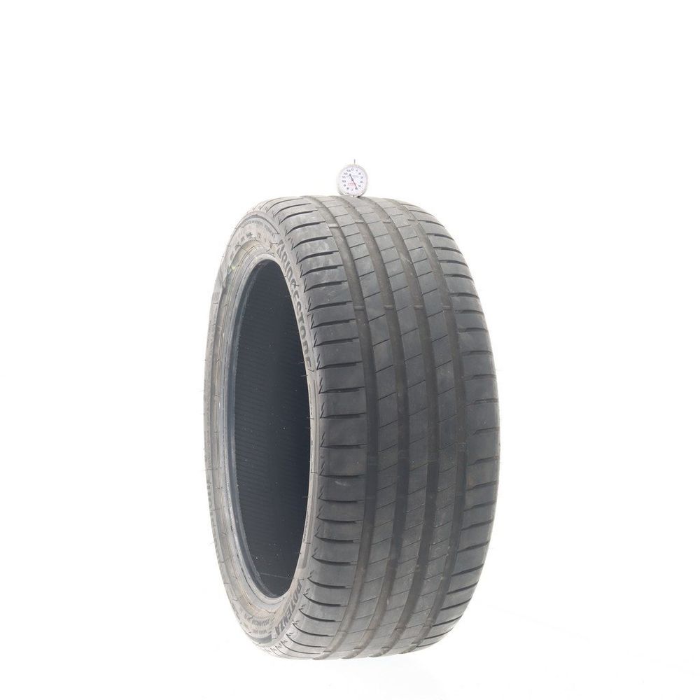 Set of (2) Used 255/40R20 Bridgestone Potenza S005 AO ENLITEN 101Y - 5.5/32 - Image 1