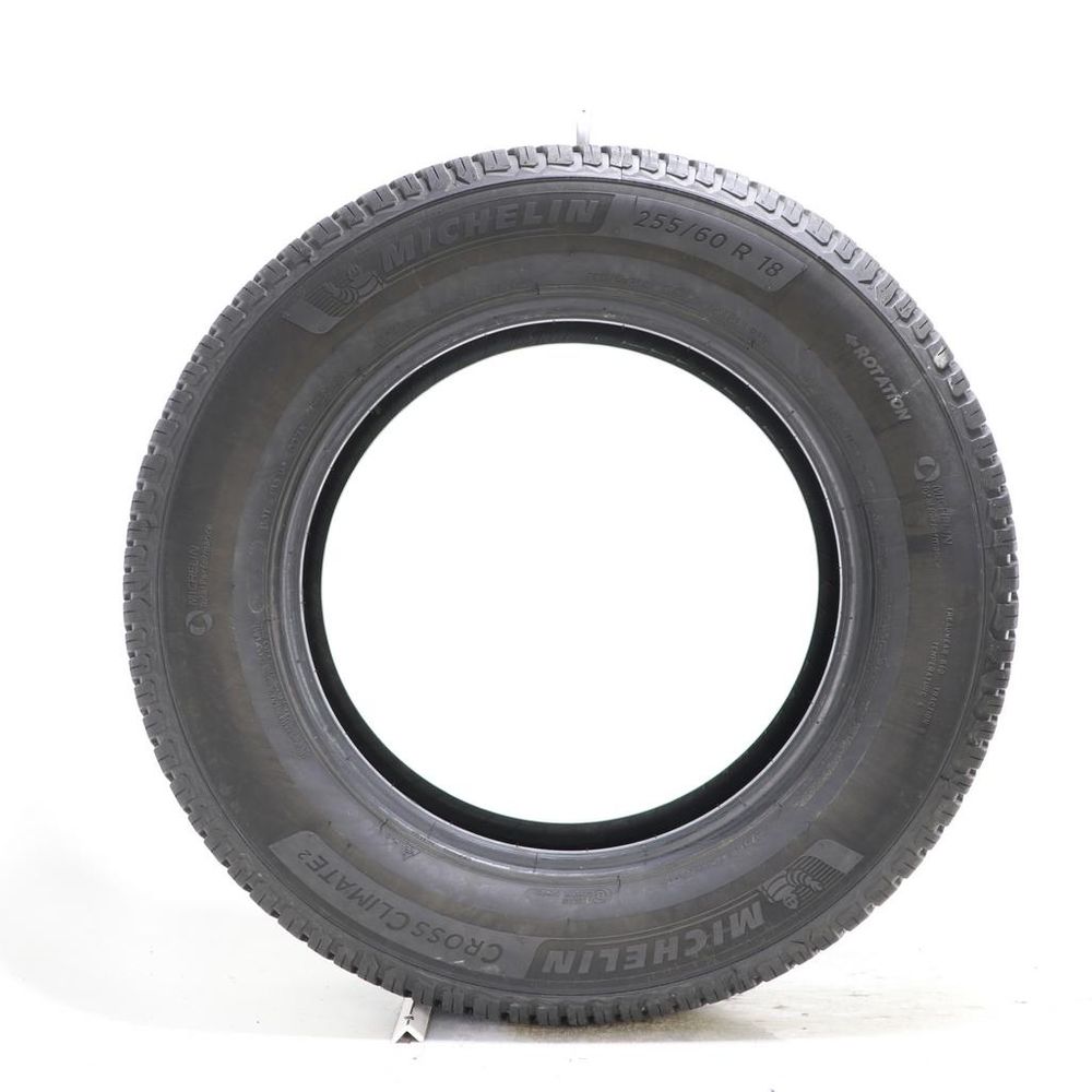 Set of (2) Used 255/60R18 Michelin CrossClimate 2 112V - 9.5/32 - Image 3