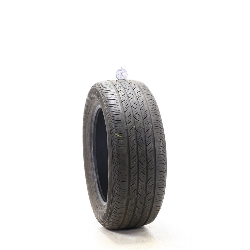 Set of (2) Used 215/55R16 Continental ContiProContact 93H - 5.5-7/32 - Image 1
