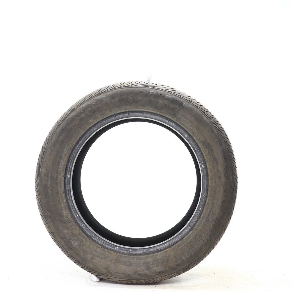 Set of (2) Used 215/55R16 Continental ContiProContact 93H - 5.5-7/32 - Image 3