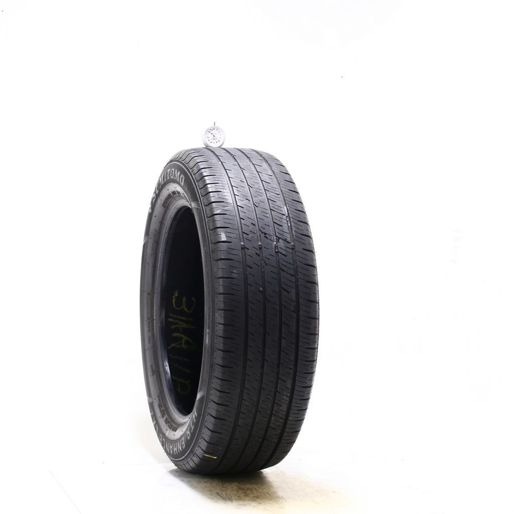 Set of (2) Used 225/60R18 Sumitomo HTR Enhance LX2 100H - 5-6/32 - Image 1