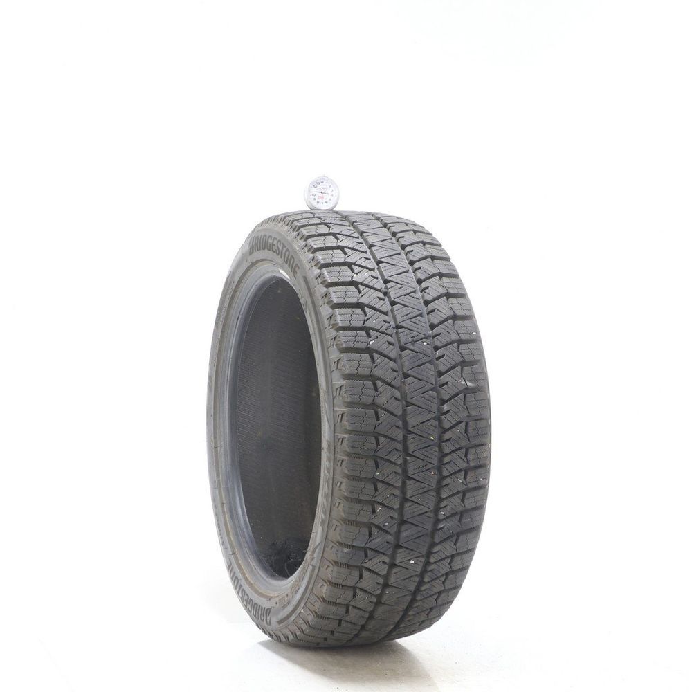Used 225/45R17 Bridgestone Blizzak WS90 Studless 91H - 10.5/32 - Image 1