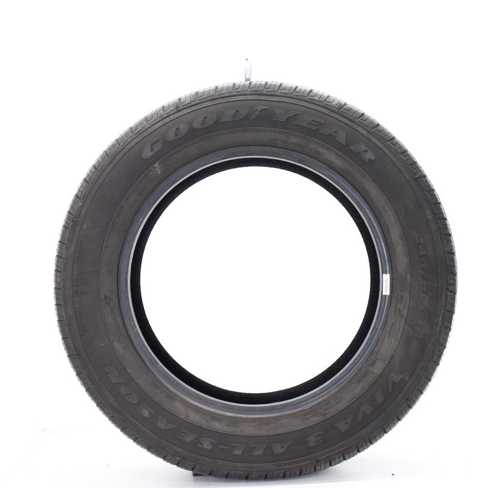Set of (2) Used 245/60R18 Goodyear Viva 3 All Season 105H - 8/32 - Image 3
