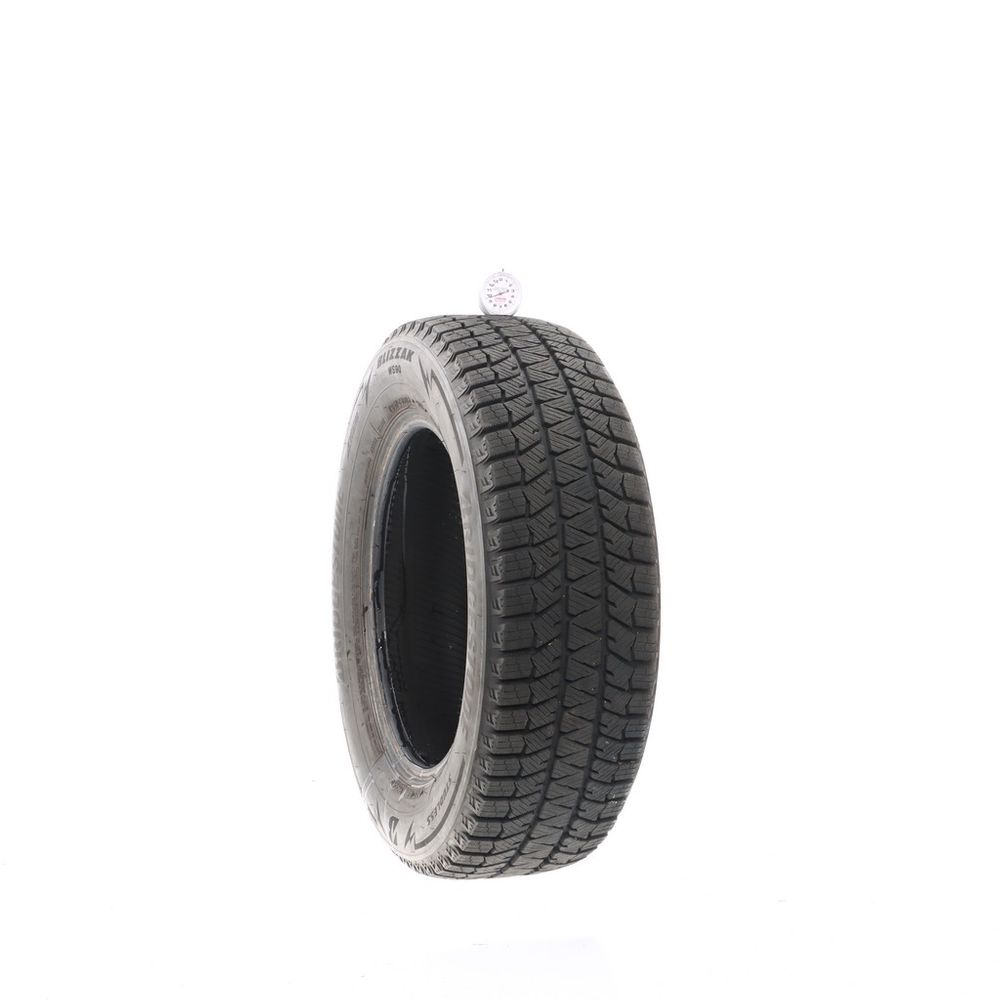 Set of (2) Used 195/65R15 Bridgestone Blizzak WS90 Studless 91H - 9.5-10/32 - Image 1