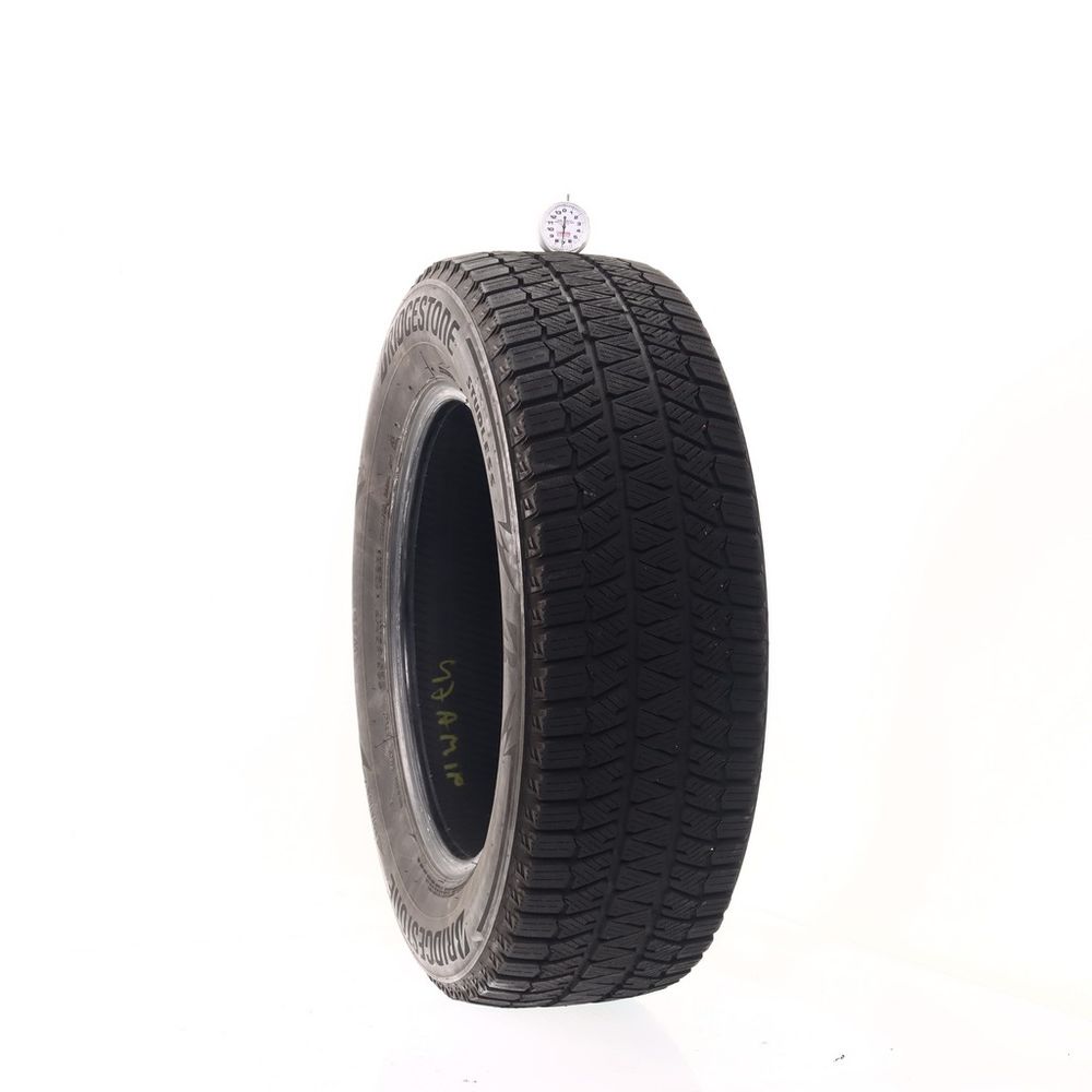 Set of (2) Used 225/65R17 Bridgestone Blizzak WS90 Studless 102H - 6.5-7/32 - Image 4