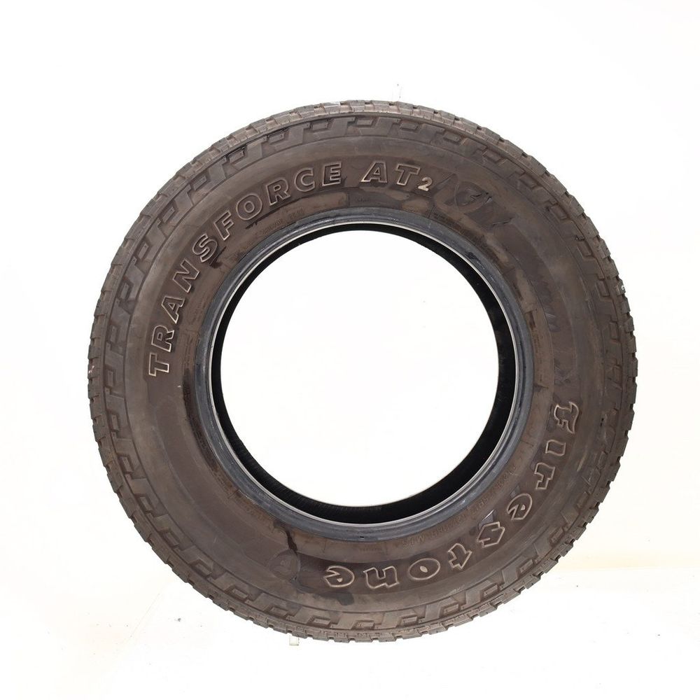 Set of (2) Used LT 245/75R17 Firestone Transforce AT2 121/118R E - 7.5-9/32 - Image 3