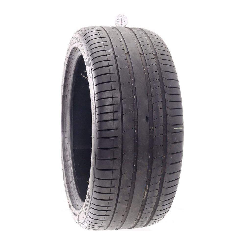 Set of (4) Used 315/35R22 Pirelli P Zero PZ4 Run Flat 111Y - 7-8.5/32 - Image 1