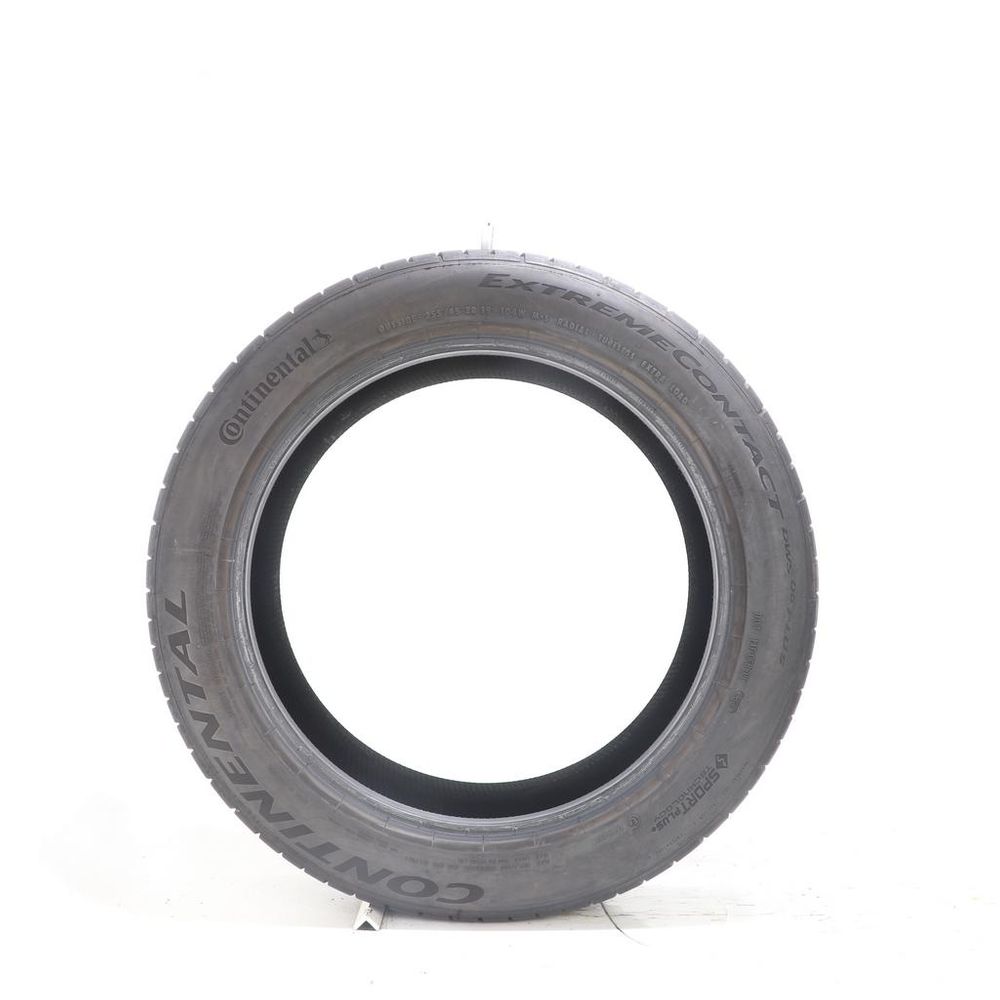 Set of (2) Used 255/45ZR19 Continental ExtremeContact DWS06 Plus 104W - 8-8.5/32 - Image 3