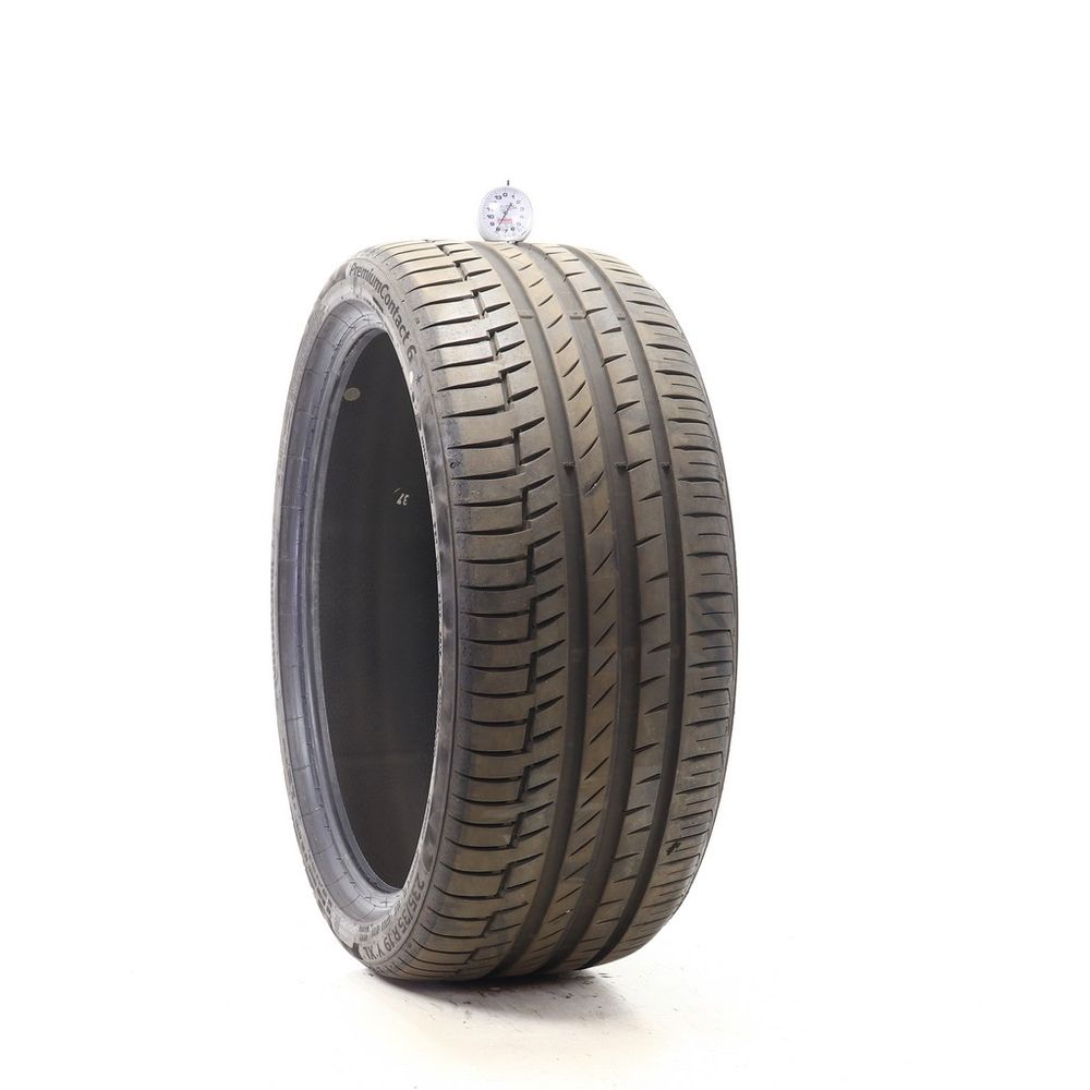Set of (2) Used 235/35R19 Continental PremiumContact 6 91Y - 6.5-8/32 - Image 4