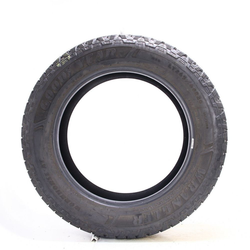Set of (2) Used LT 265/60R20 Goodyear Wrangler Workhorse AT 121/118R E - 12-12.5/32 - Image 6