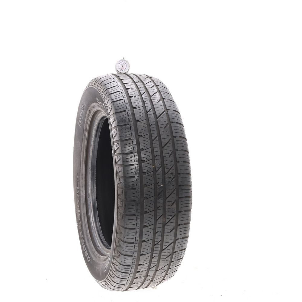 Set of (2) Used 255/60R18 Continental CrossContact LX 112V - 7.5/32 - Image 1