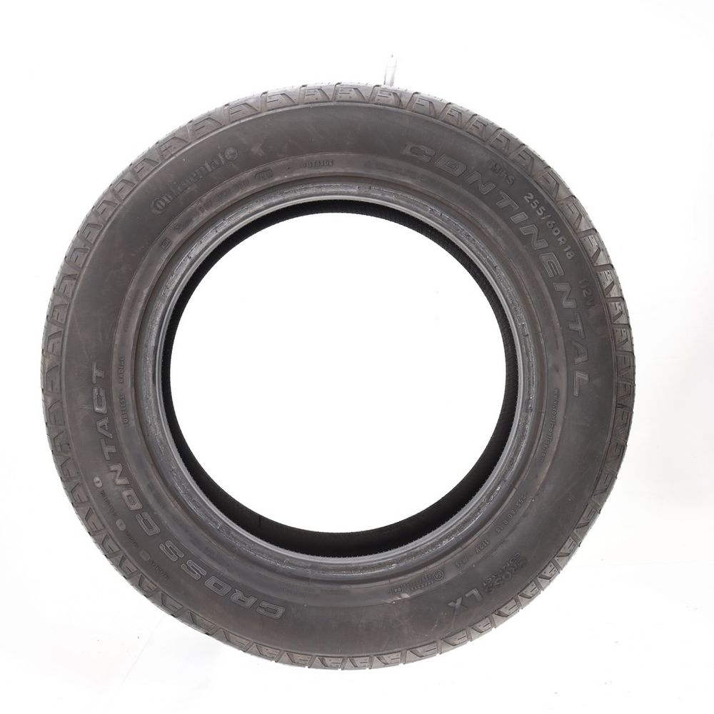 Set of (2) Used 255/60R18 Continental CrossContact LX 112V - 7.5/32 - Image 3