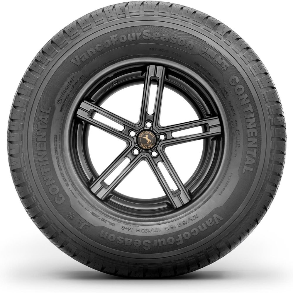 Set of (2) New P 245/75R16 Continental Vanco 4 Season 120N - Image 2