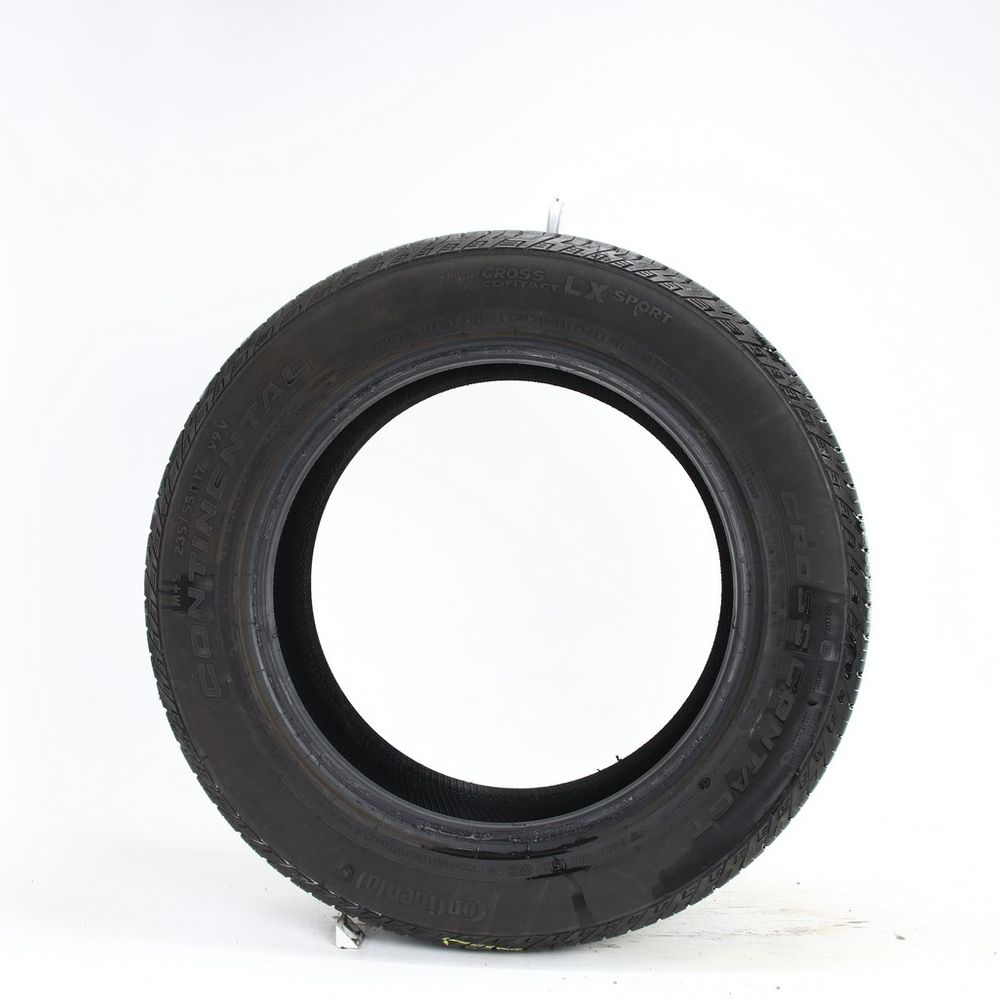 Set of (2) Used 235/55R17 Continental CrossContact LX Sport 99V - 7.5-9/32 - Image 6