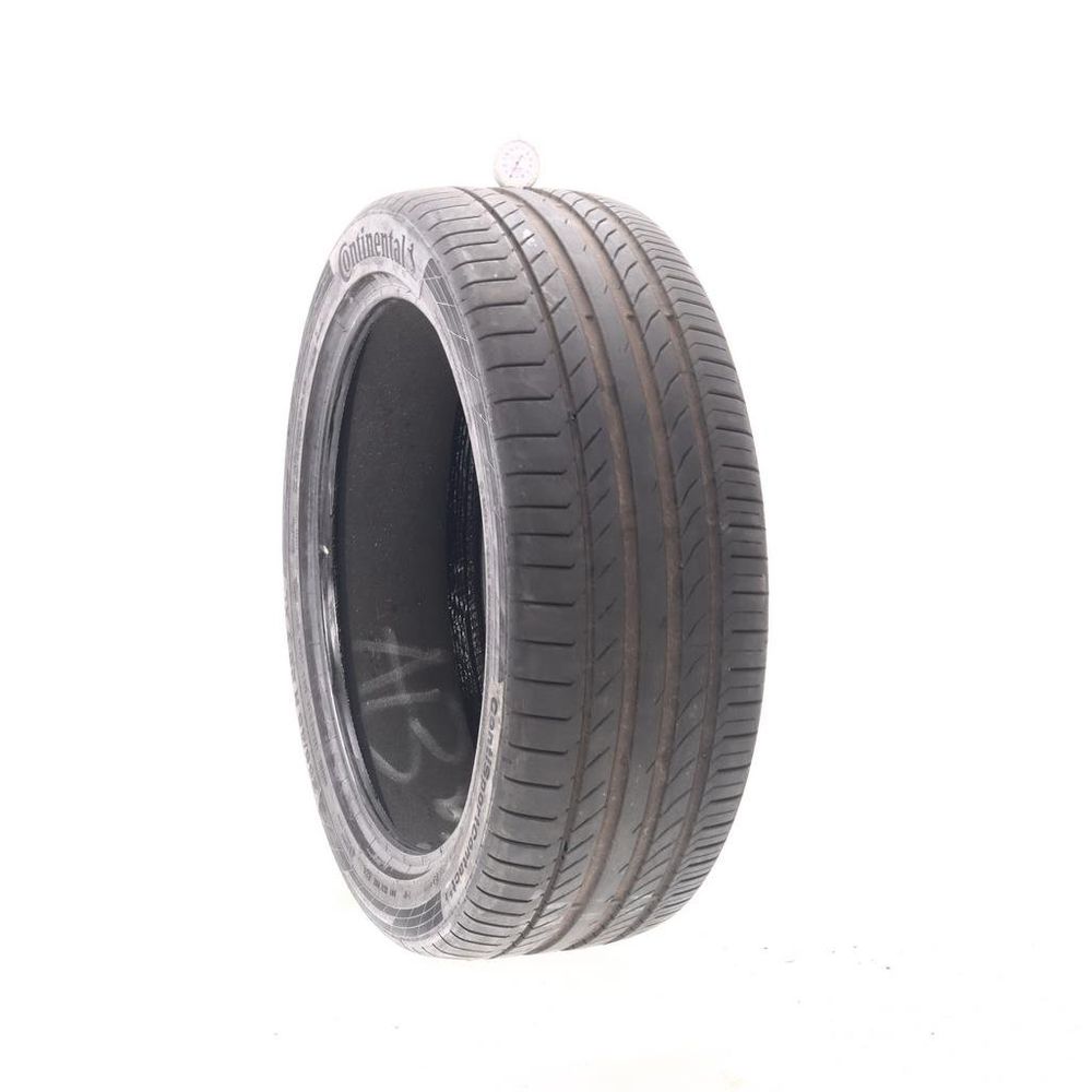 Used 255/45R22 Continental ContiSportContact 5 ContiSilent 107Y - 8/32 - Image 1