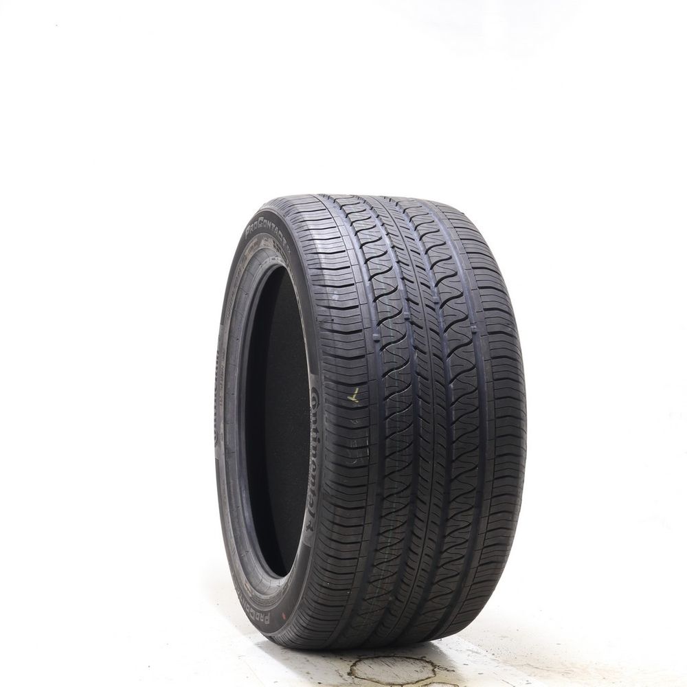 Set of (2) Driven Once 285/40R19 Continental ProContact RX ContiSilent T1 107W - 8.5-9/32 - Image 1