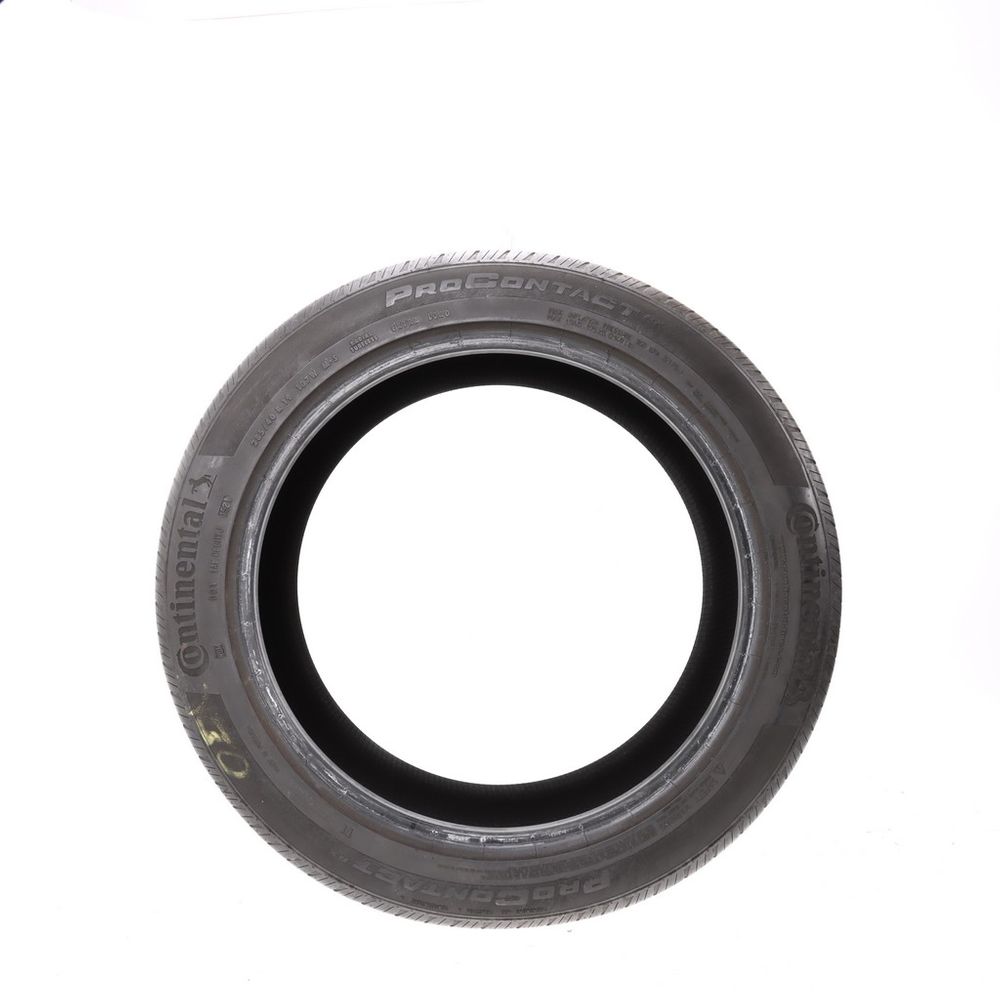 Set of (2) Used 285/40R19 Continental ProContact RX ContiSilent T1 107W - 5/32 - Image 3