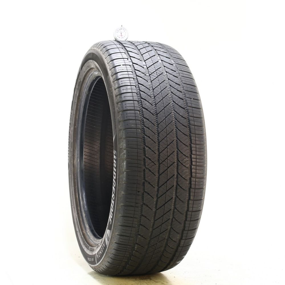 Set of (2) Used 285/45R22 Bridgestone Alenza AS Ultra 110H - 6.5-7.5/32 - Image 1