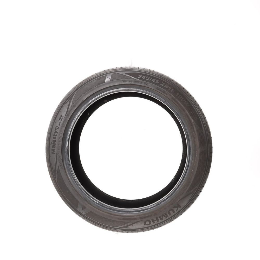 Used 245/45ZR18 Kumho Majesty 9 Solus TA91 100W - 7/32 - Image 3
