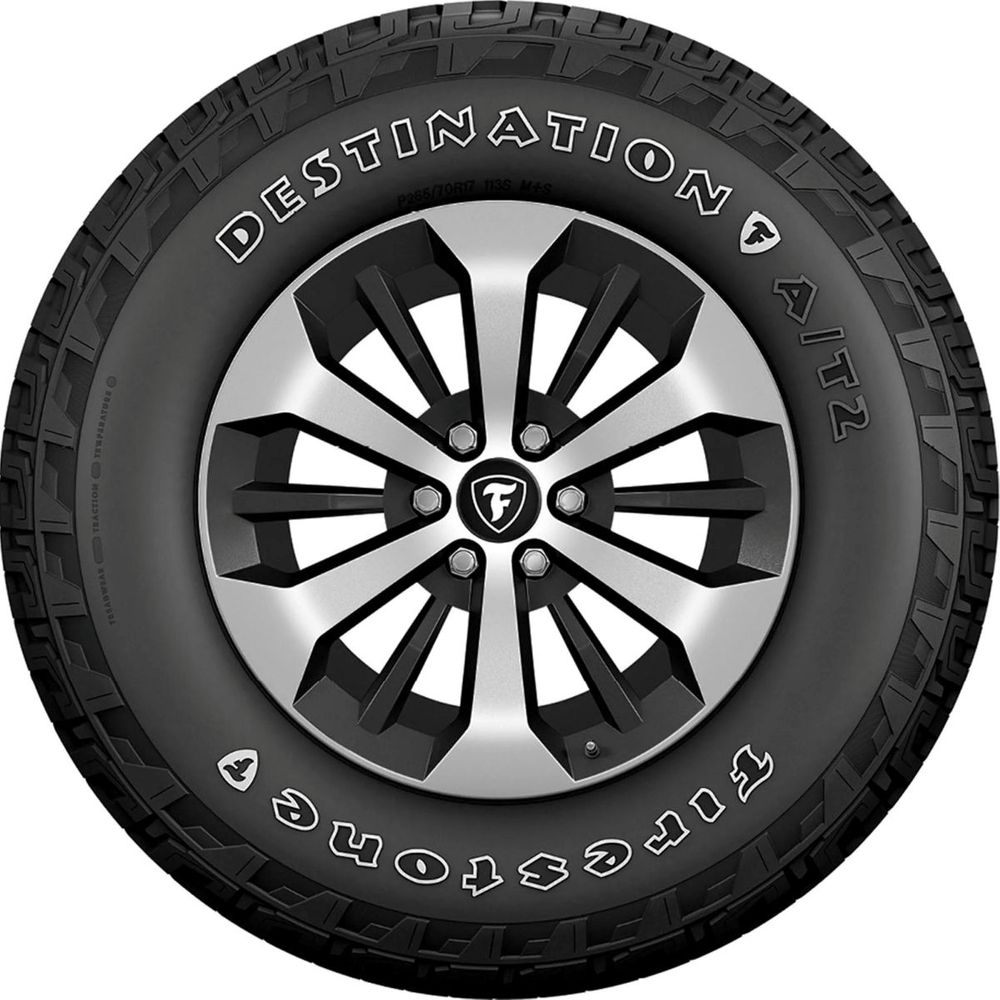 Set of (2) New P 225/75R16 Firestone Destination A/T2 104S - Image 2