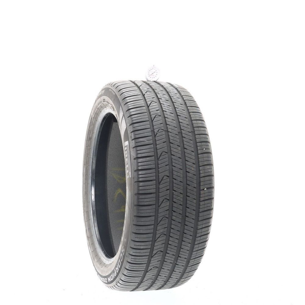 Set of (2) Used 255/45R19 Pirelli Scorpion Zero AS Plus 3 Elect PNCS 104Y - 9-10/32 - Image 1