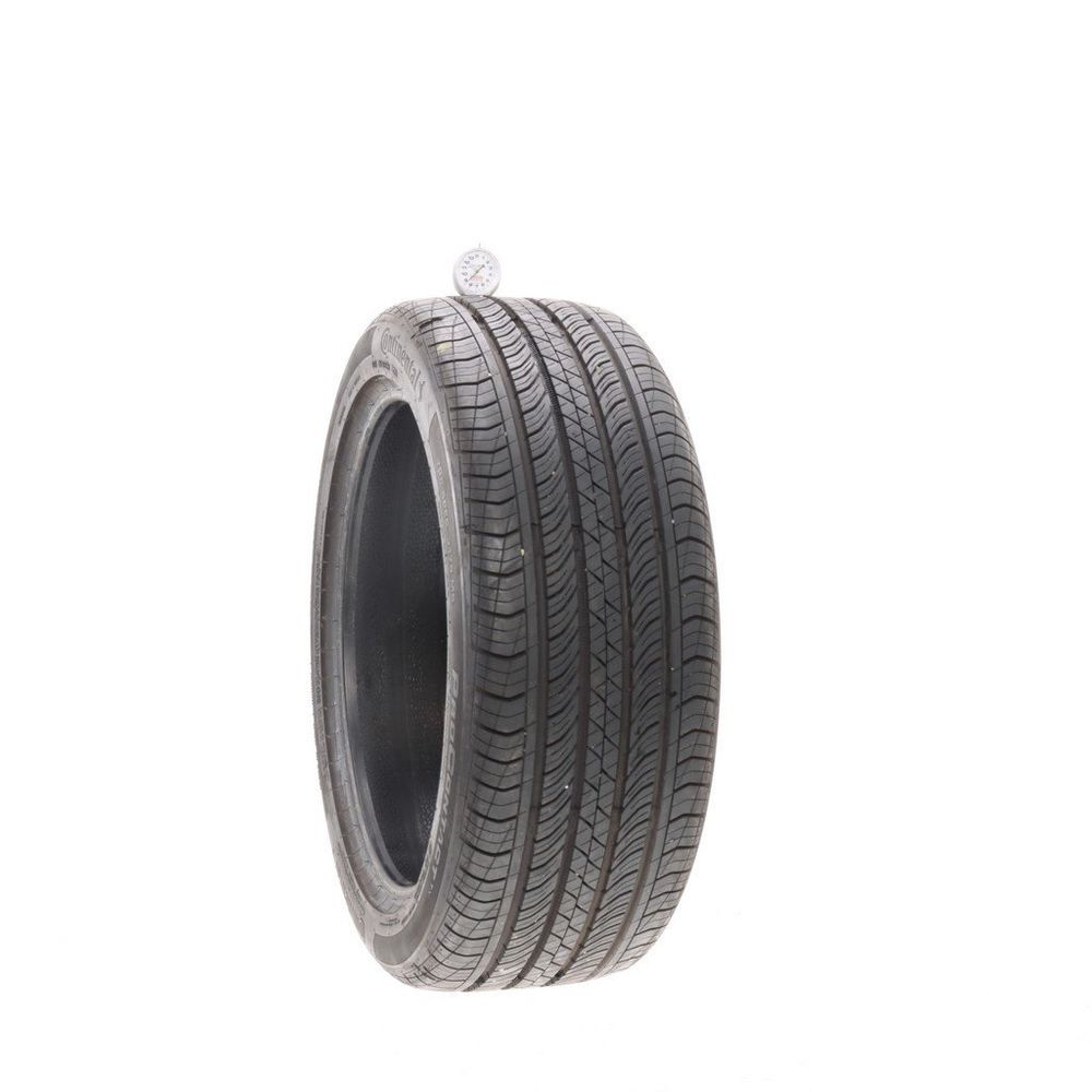 Set of (2) Used 245/45R19 Continental ProContact TX 98H - 8.5-9/32 - Image 1