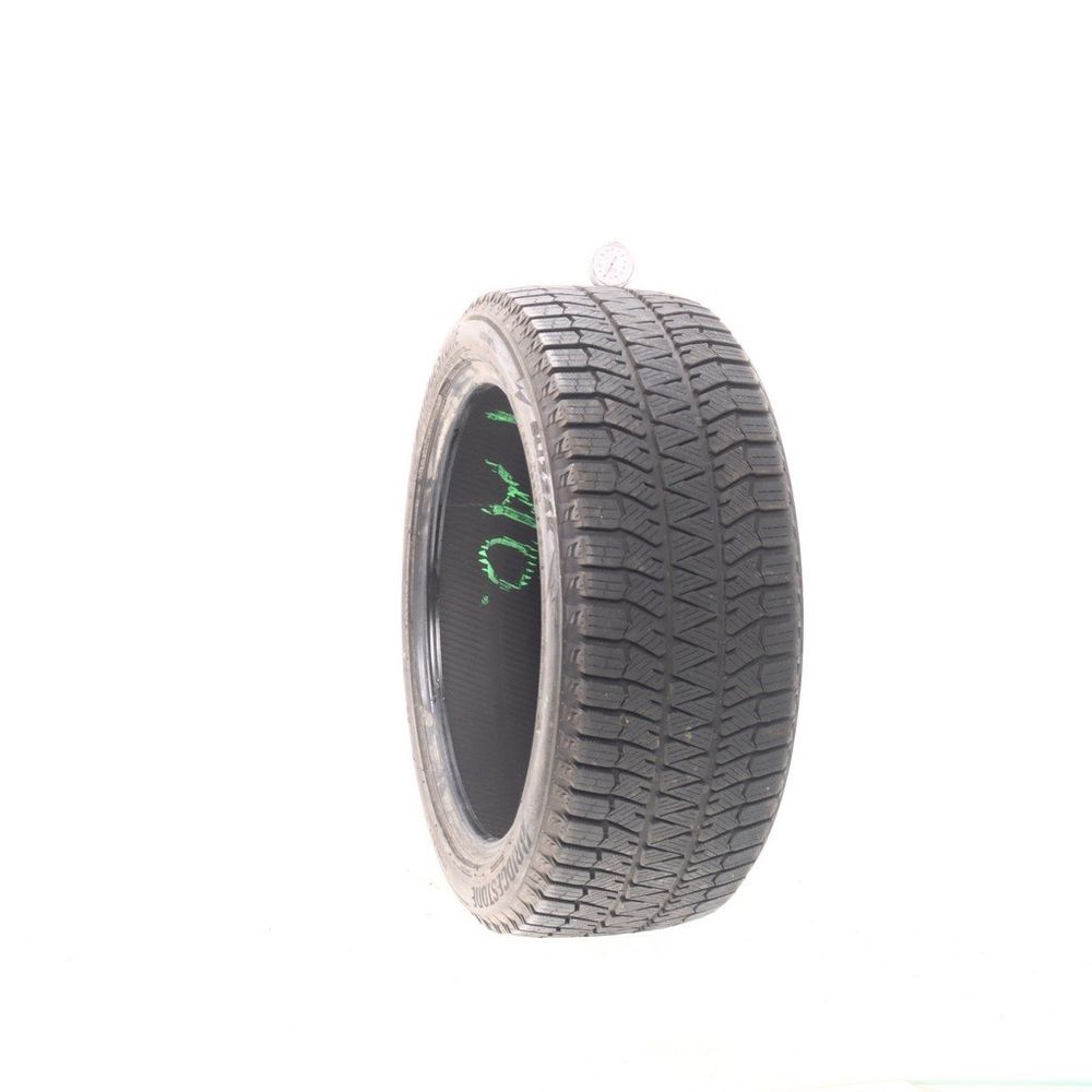 Set of (2) Used 245/45R19 Bridgestone Blizzak WS90 Studless 98H - 8-8.5/32 - Image 1