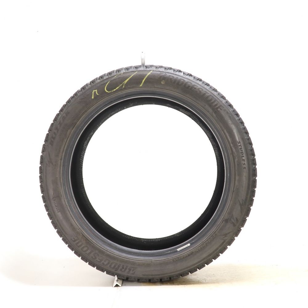 Set of (2) Used 245/45R19 Bridgestone Blizzak WS90 Studless 98H - 8-8.5/32 - Image 6