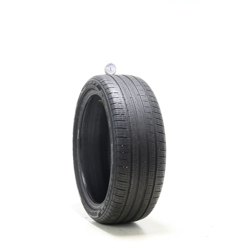 Set of (2) Used 225/40R18 Pirelli Cinturato P7 Run Flat 92V - 6-7.5/32 - Image 1
