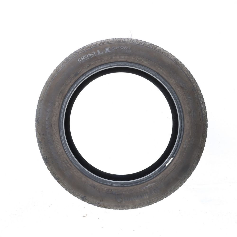 Set of (2) Used 235/55R19 Continental CrossContact LX Sport SSR MOE 101H - 4.5-5/32 - Image 3