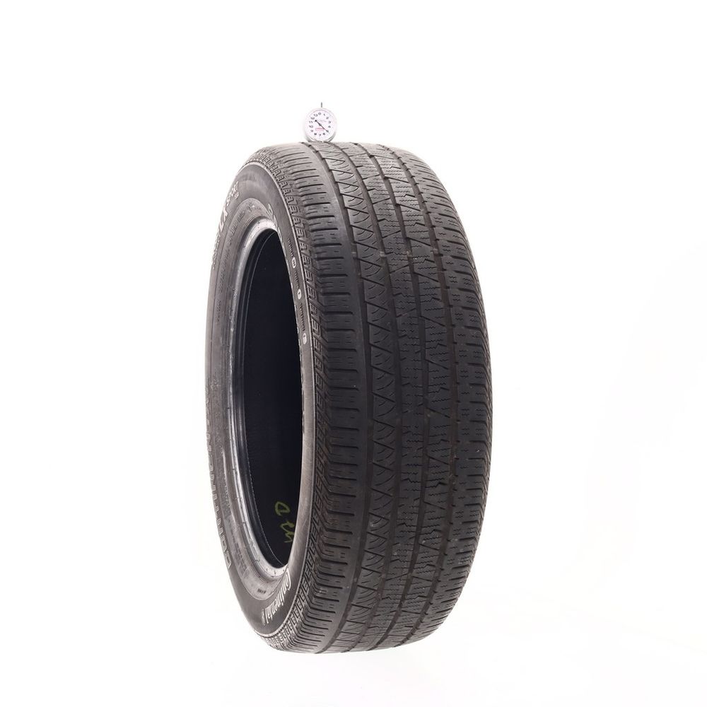 Set of (2) Used 235/55R19 Continental CrossContact LX Sport SSR MOE 101H - 4.5-5/32 - Image 4