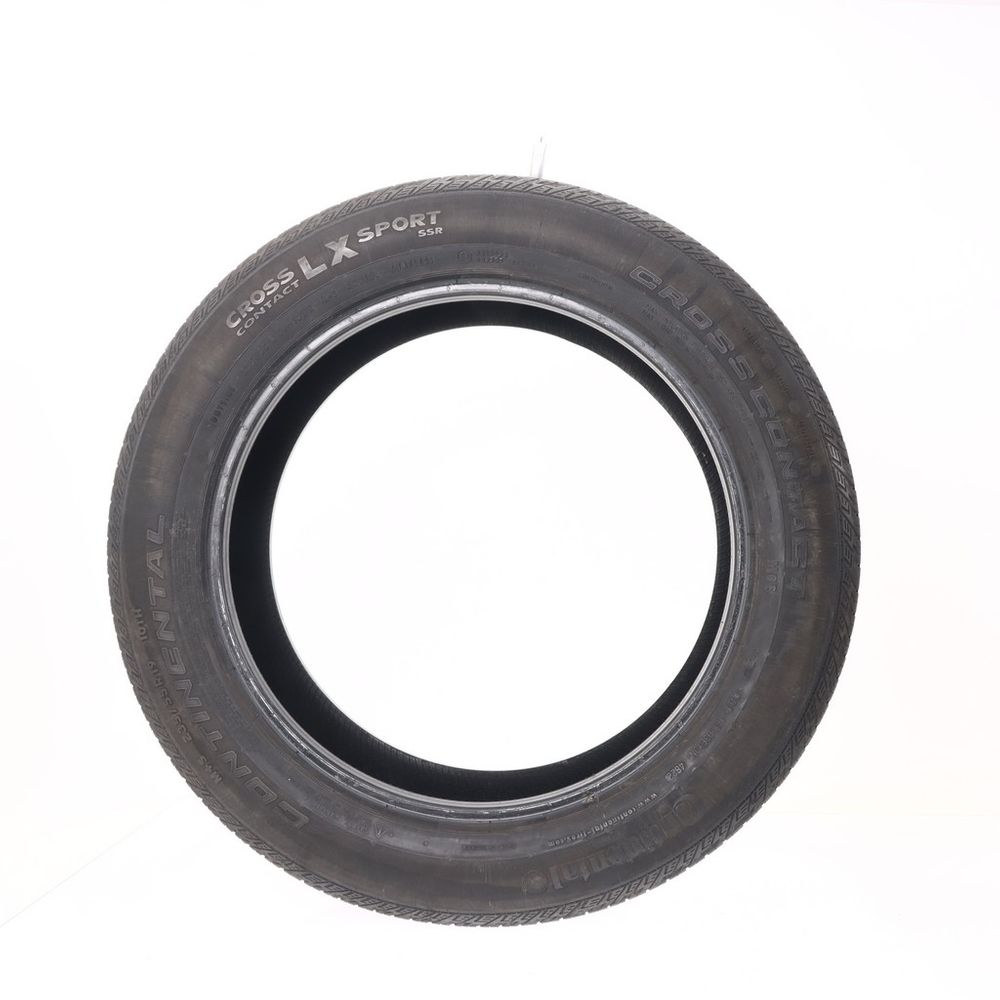 Set of (2) Used 235/55R19 Continental CrossContact LX Sport SSR MOE 101H - 4.5-5/32 - Image 6