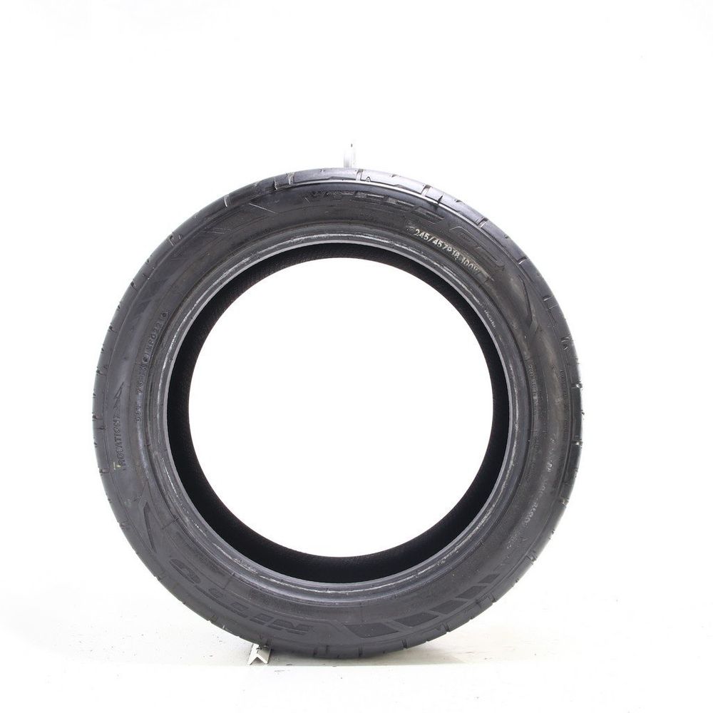 Set of (2) Used 245/45ZR18 Nitto NT555 G2 100W - 8-8.5/32 - Image 3