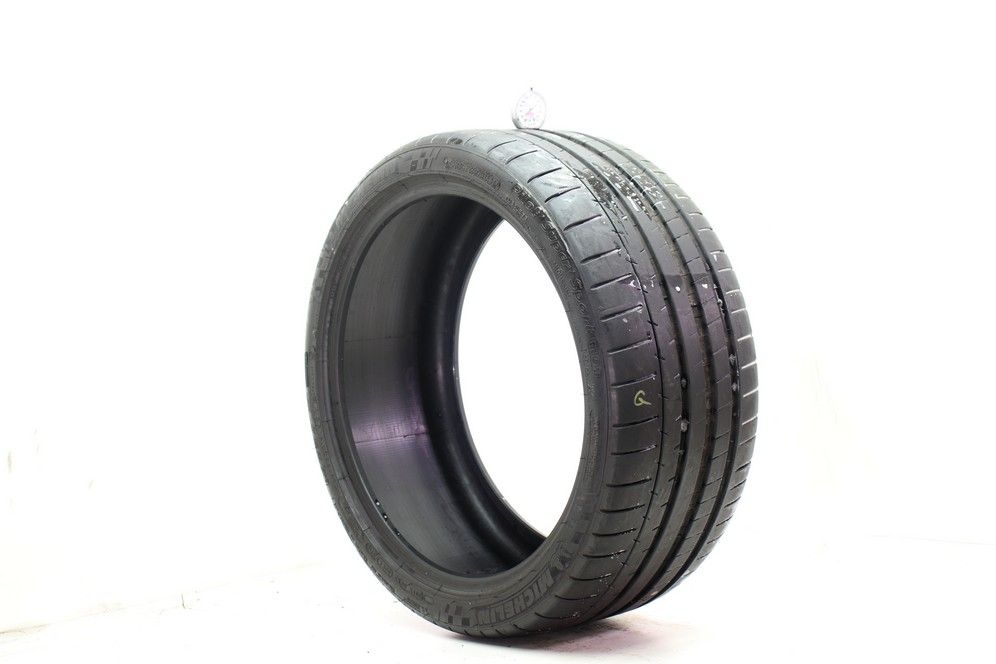 Set of (2) Used 245/35ZR19 Michelin Pilot Super Sport MO1 93Y - 7.5-8.5/32 - Image 4