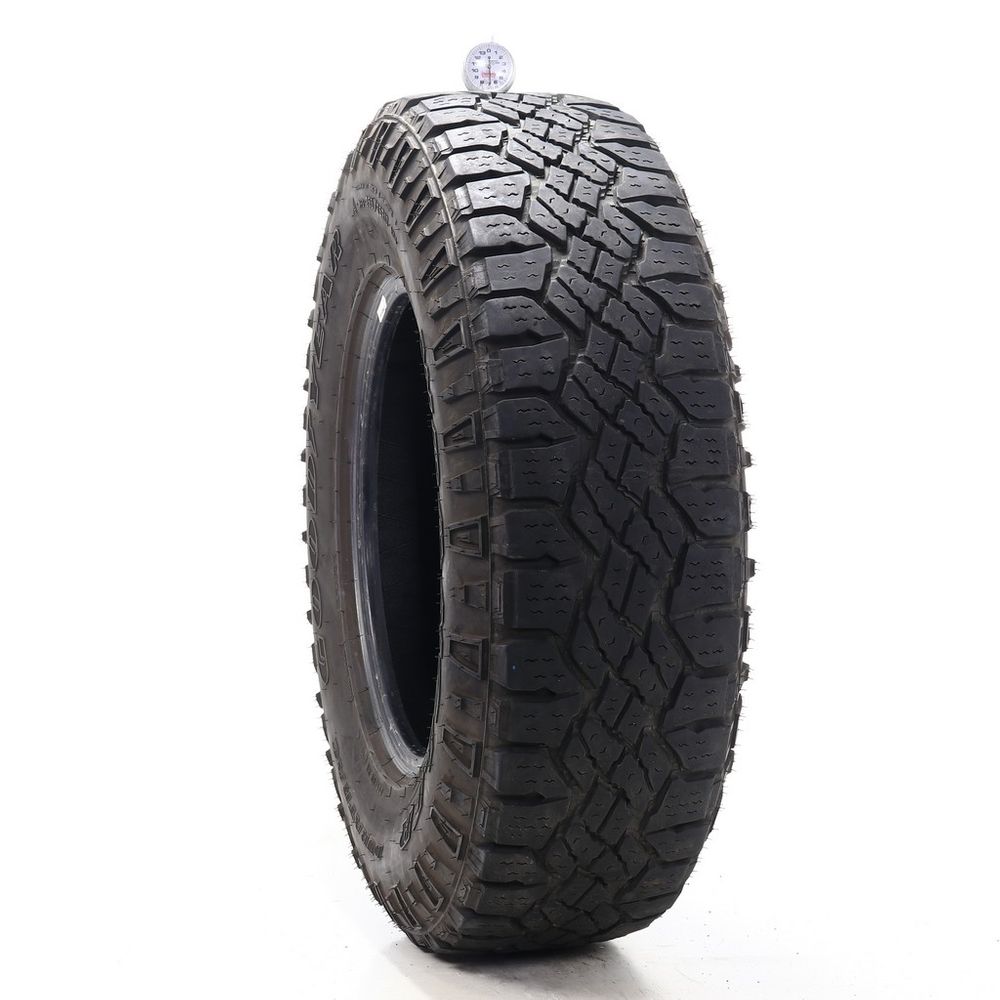 Set of (2) Used 255/75R17 Goodyear Wrangler Duratrac 115S - 7-7.5/32 - Image 1