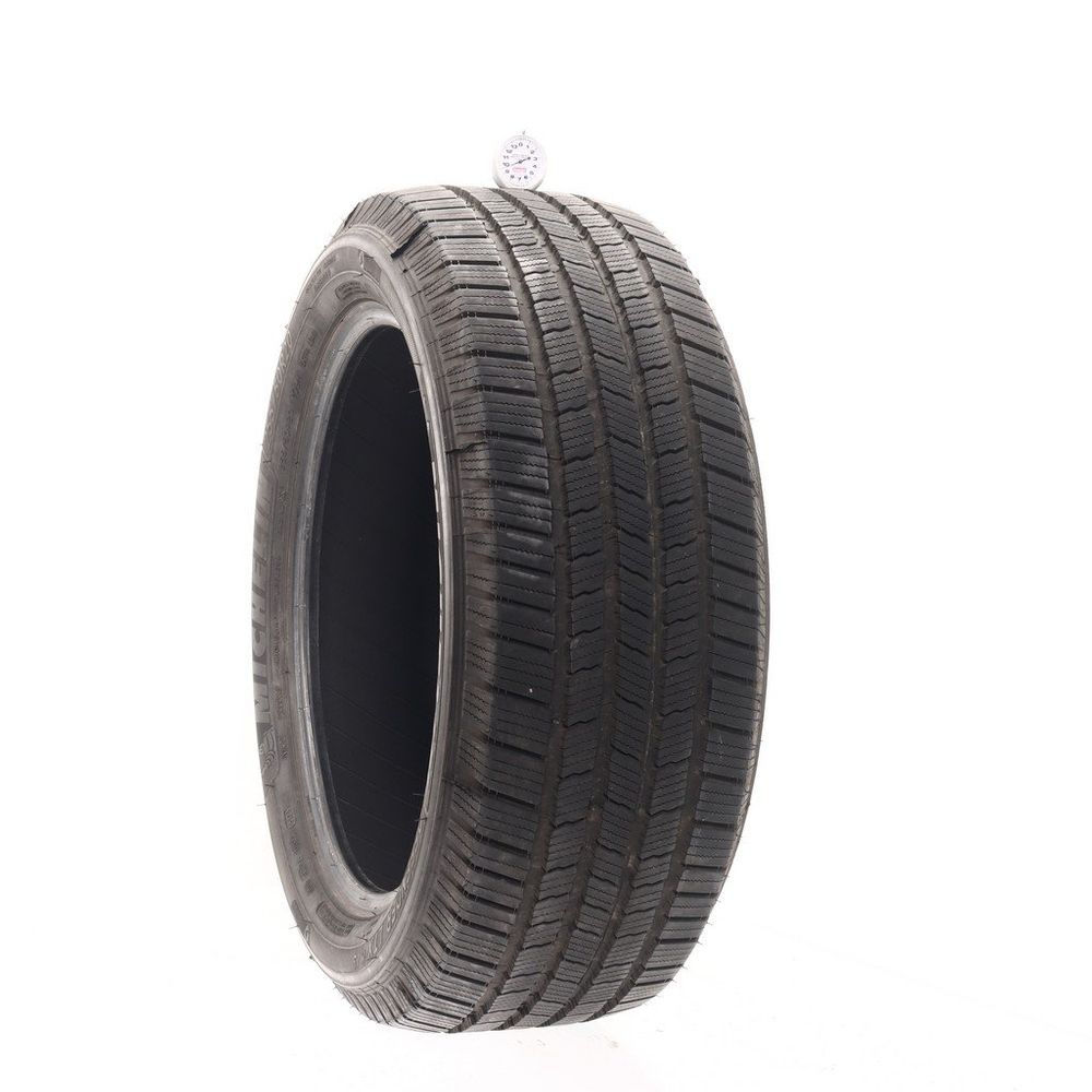 Set of (2) Used 255/50R20 Michelin Defender LTX M/S 109H - 9.5-10/32 - Image 1