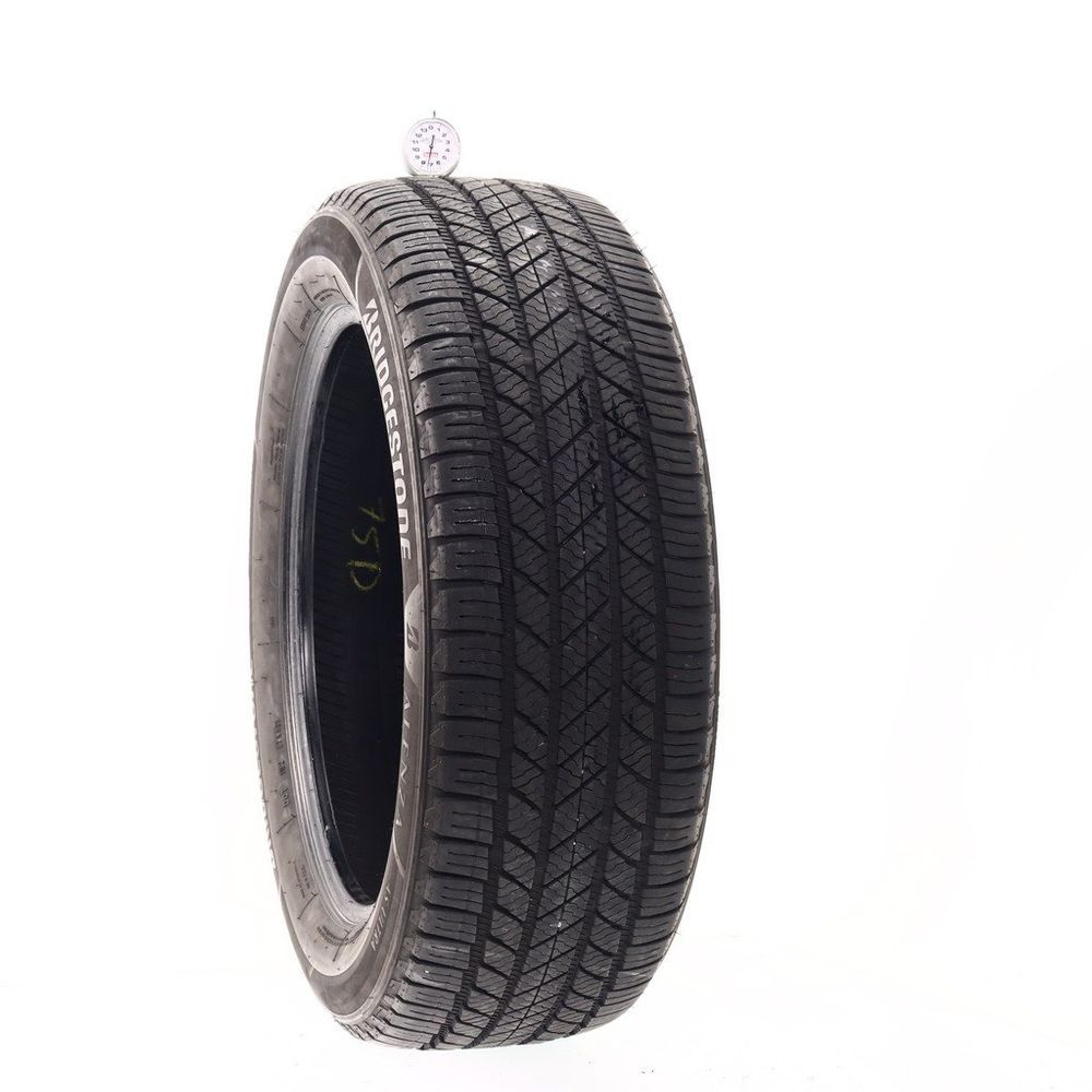 Set of (2) Used 235/55R19 Bridgestone Alenza AS Ultra 105W - 7-8.5/32 - Image 1