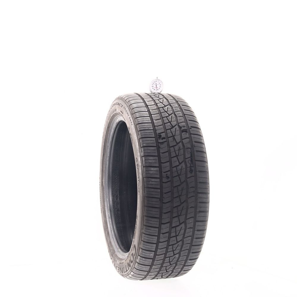 Set of (2) Used 225/45ZR18 Continental ControlContact Sport SRS Plus 91Y - 5-6.5/32 - Image 4