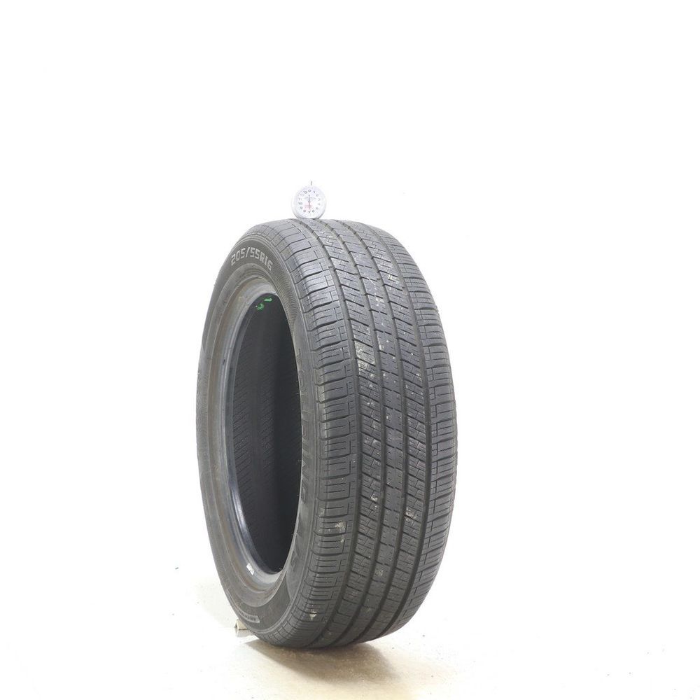 Set of (4) Used 205/55R16 Fuzion Touring A/S 91H - 7-8/32 - Image 1
