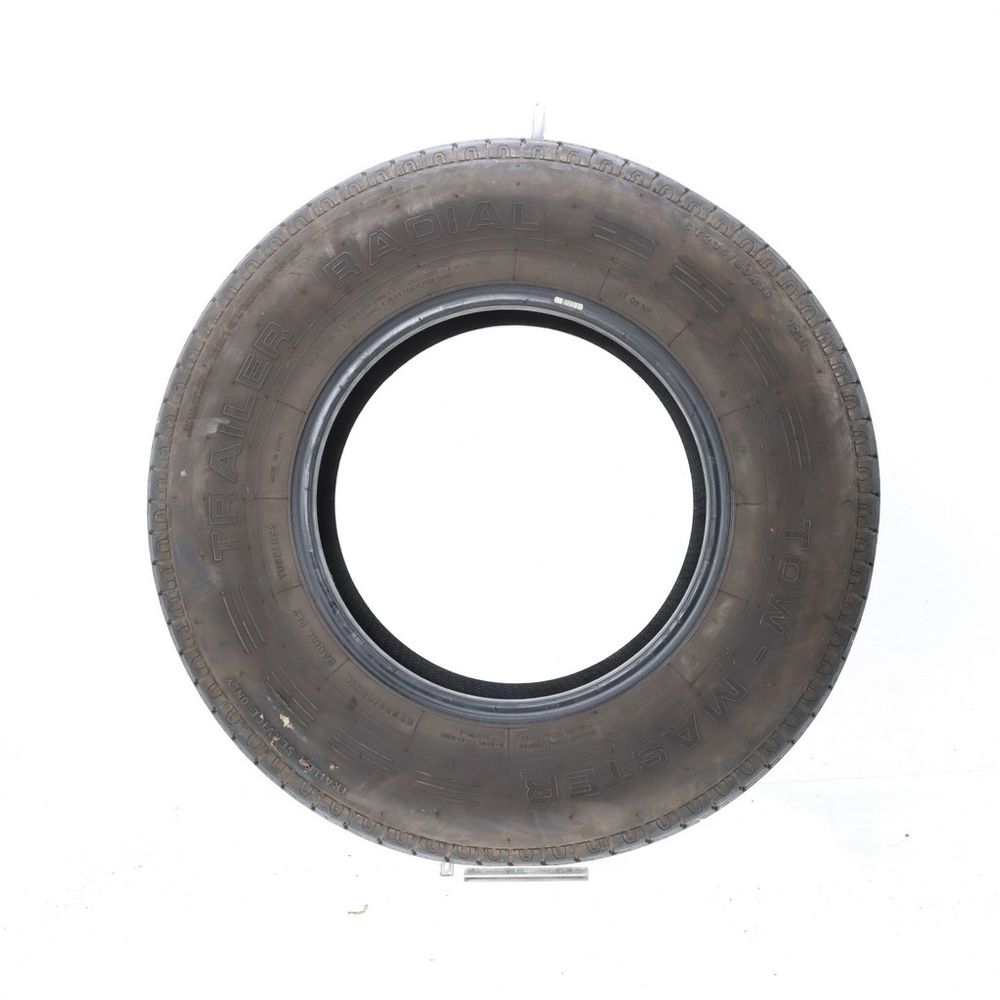 Set of (2) Used ST 235/80R16 Towmaster Trailer Radial 123L E - 8.5/32 - Image 3