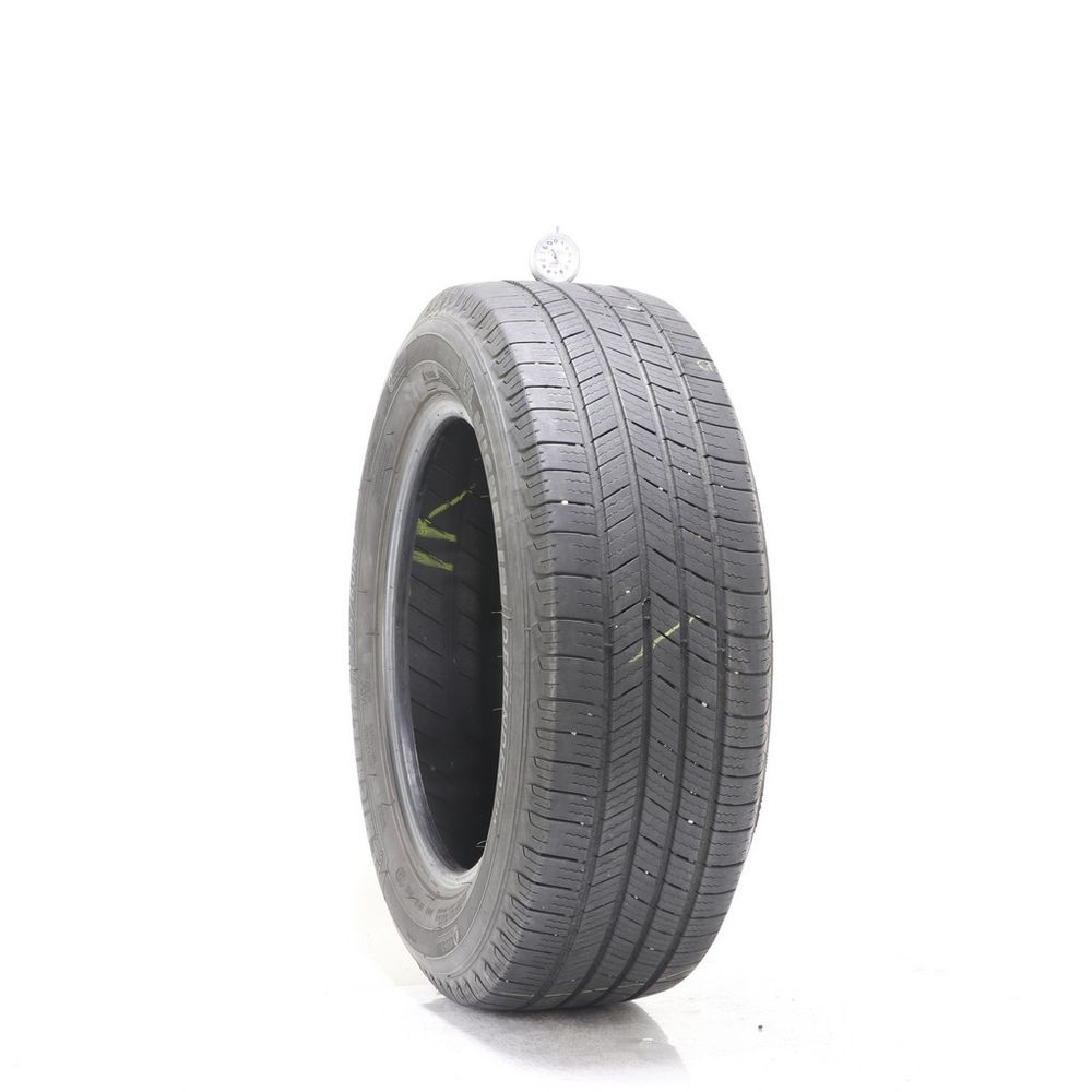 Set of (2) Used 225/60R17 Michelin Defender T+H 99H - 6-7.5/32 - Image 1