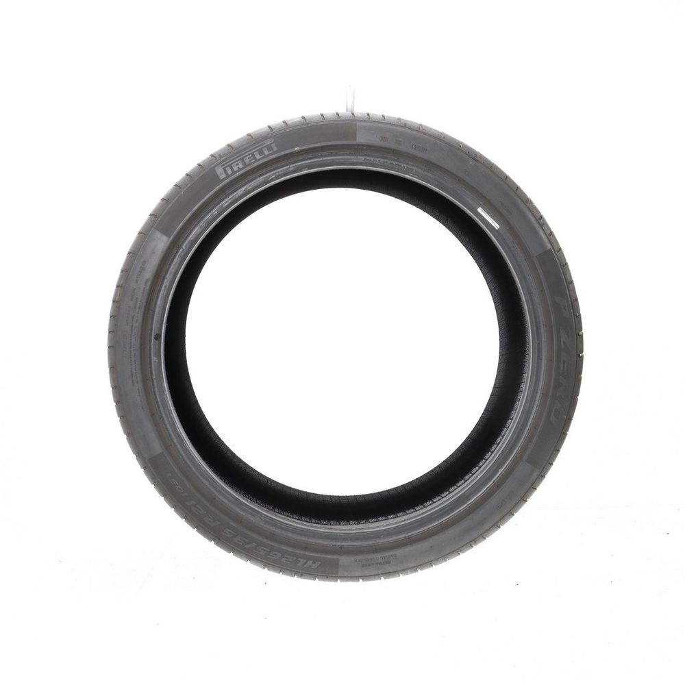 Set of (2) Used 265/35R21 Pirelli P Zero PZ4 LM2 Elect PNCS HL 103Y - 8-9/32 - Image 3
