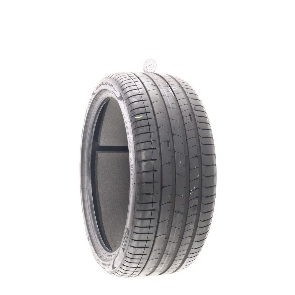 Set of (2) Used 265/35R21 Pirelli P Zero PZ4 LM2 Elect PNCS HL 103Y - 8-9/32 - Image 4